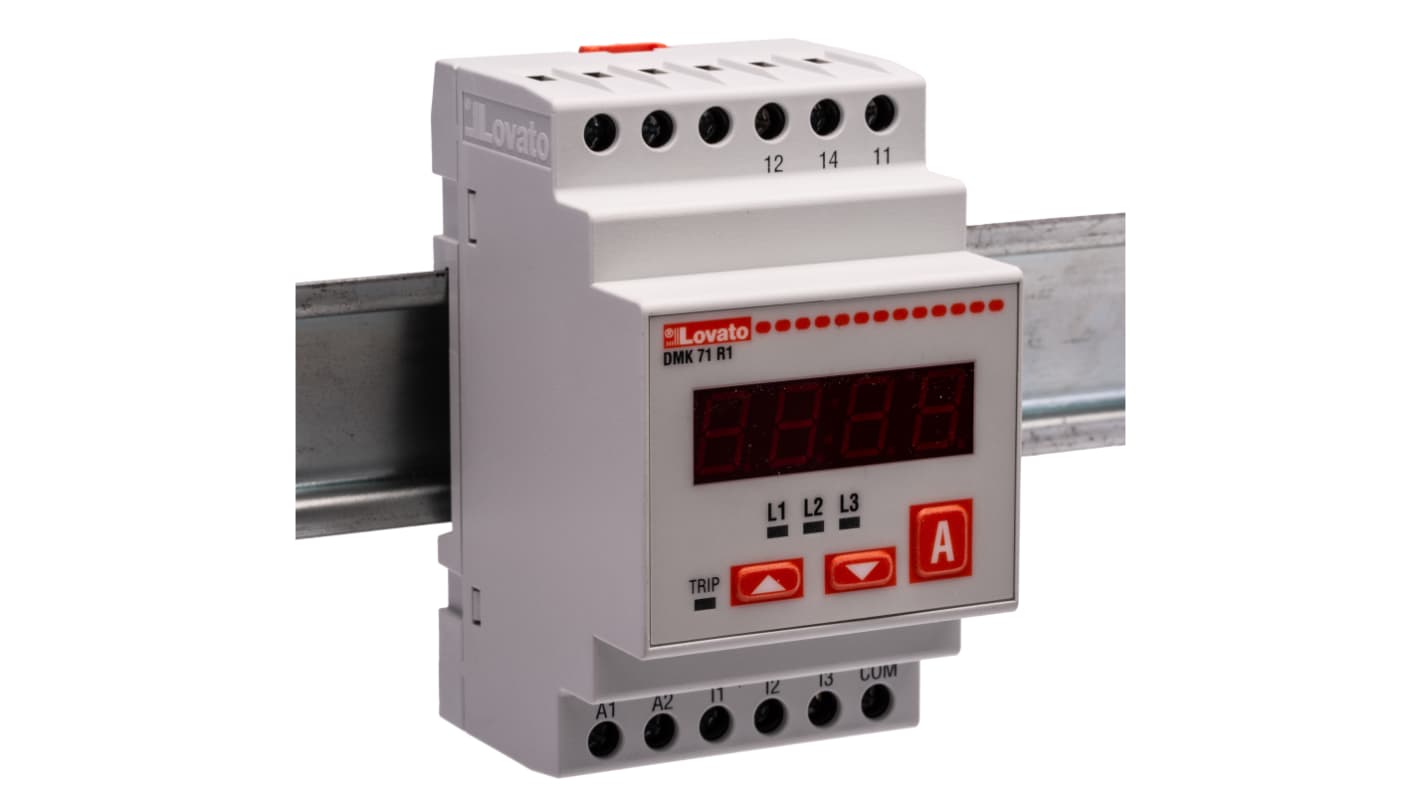 Lovato DMK Digital Ammeter AC, ±0.5 %