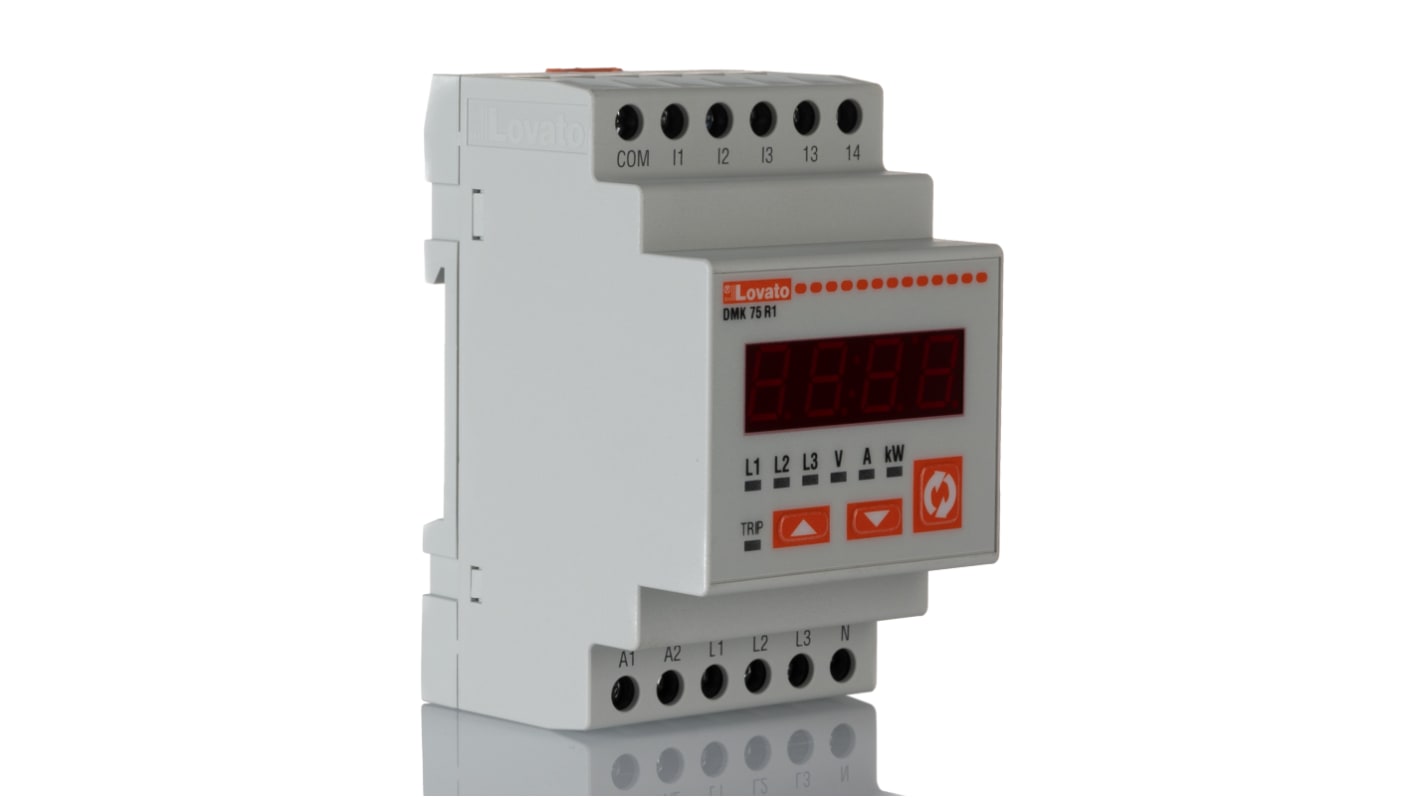 Lovato 3 Phase LED Digital Panel Multi-Function Meter