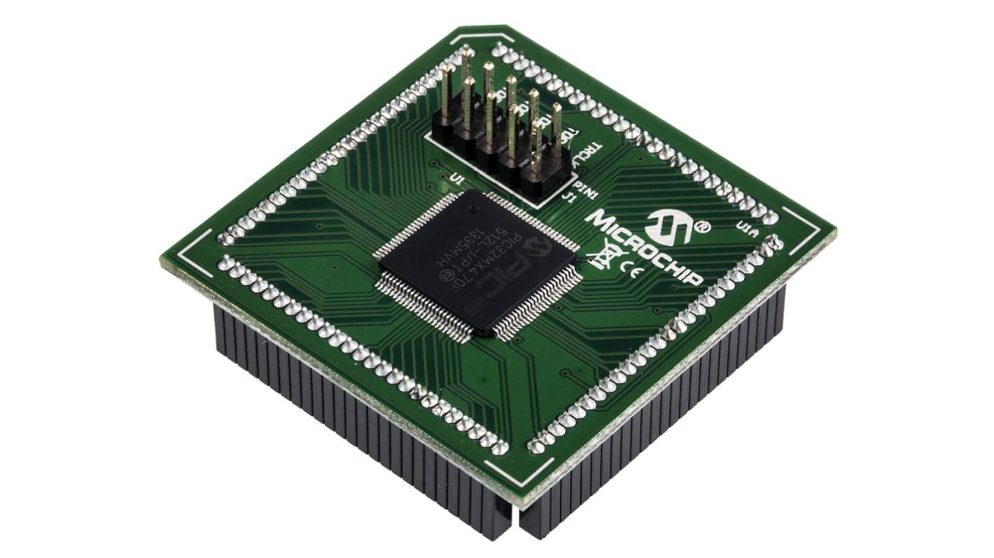Microchip PIC32MX450/470 100-pin USB PIM MCU Module MA320002-2
