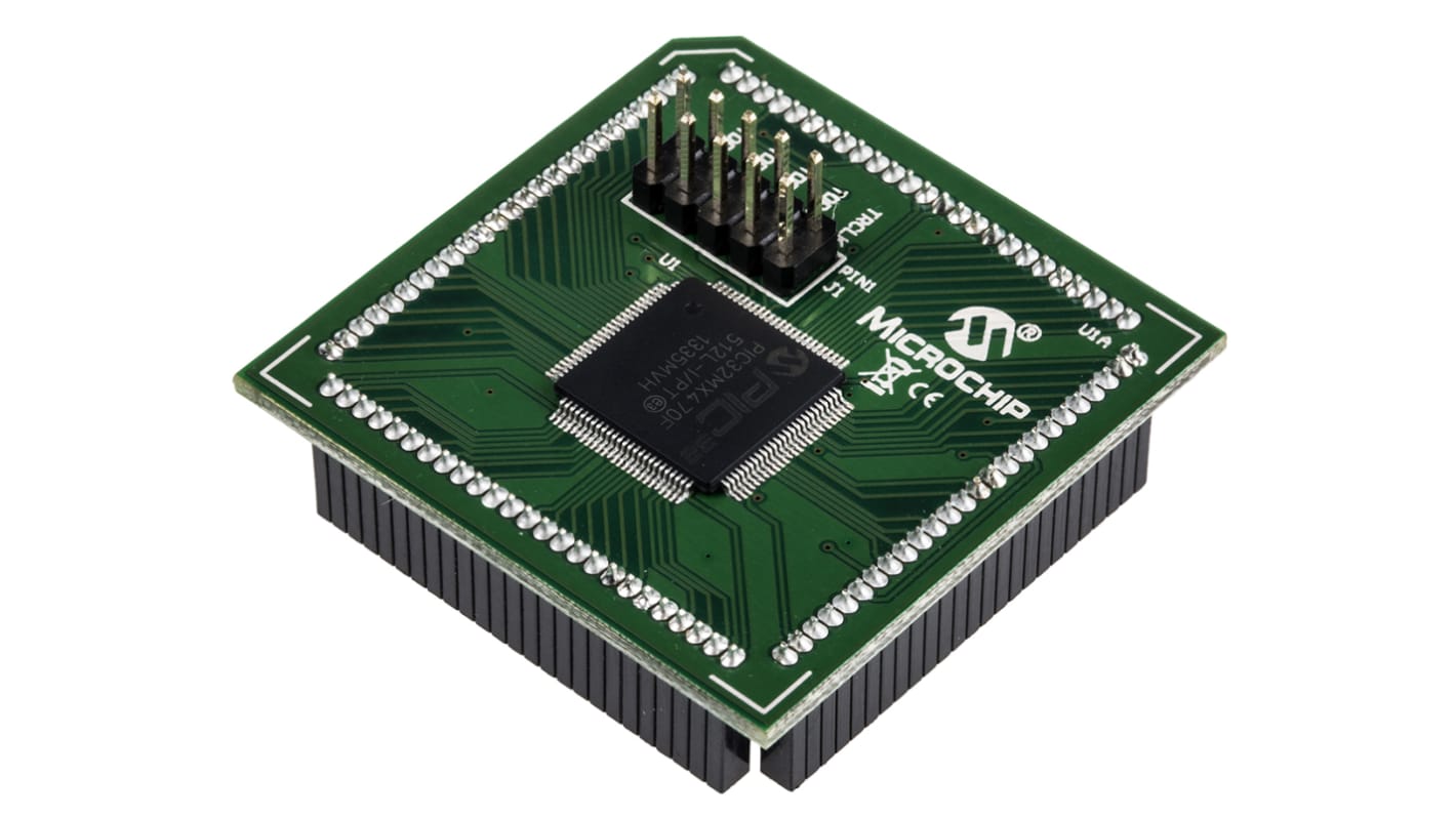 Módulo PIC32MX450/470 100-pin USB PIM de Microchip