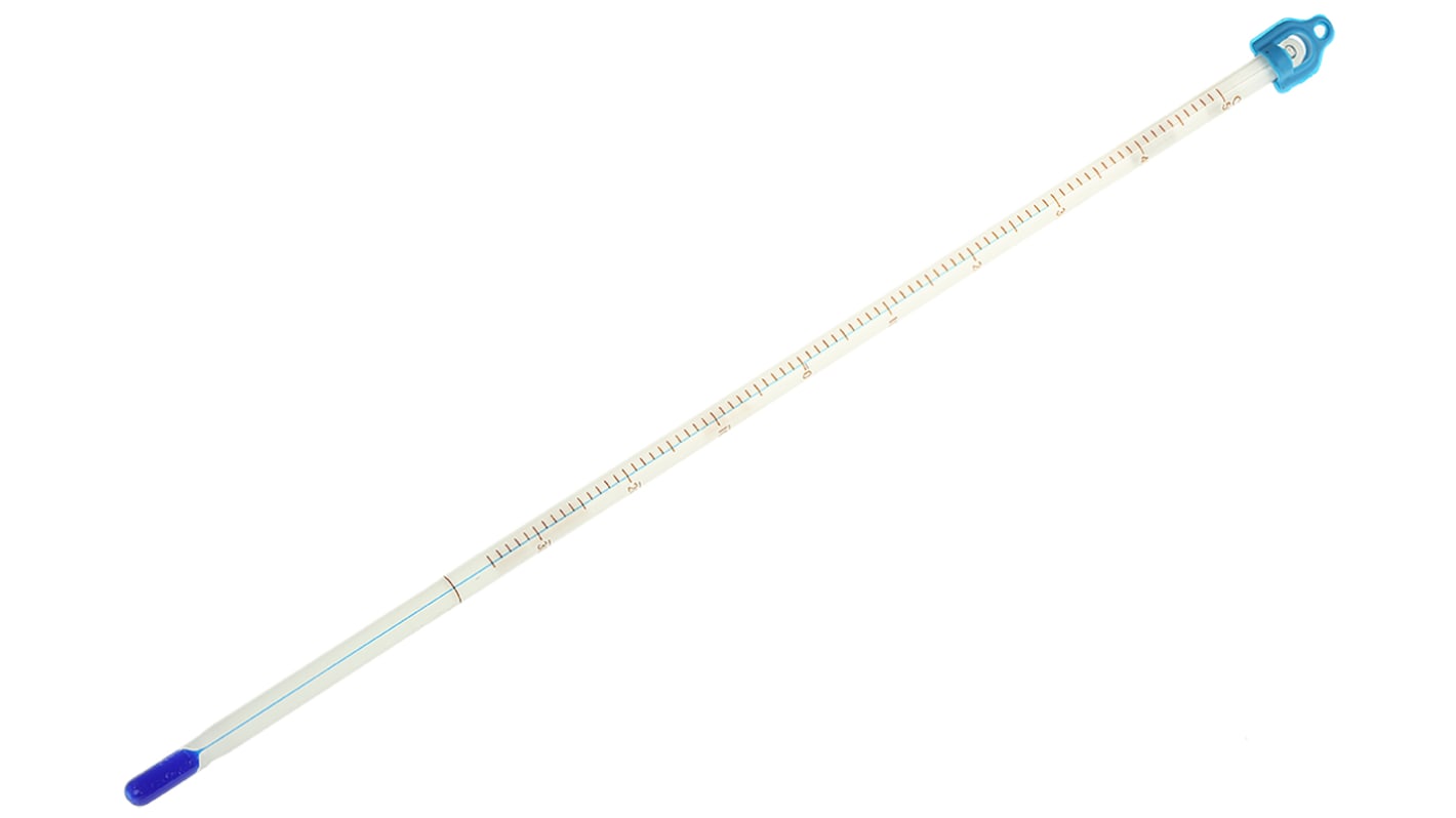 Termometro di vetro, Brannan 44/801/8 -35 → +50 °C, per Laboratorio