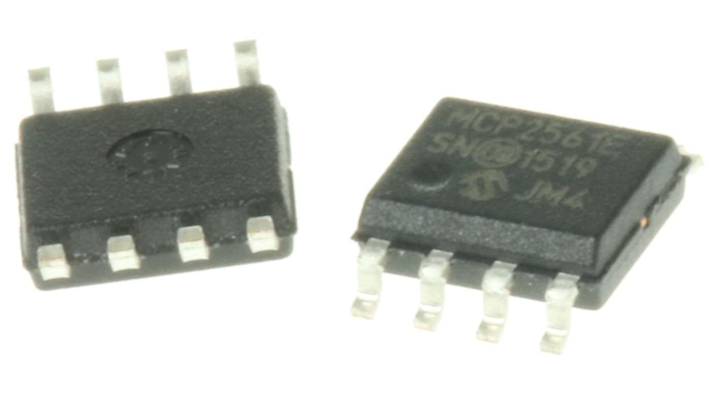 Microchip MCP2561-E/SN, CAN Transceiver 1Mbps IEC 61000-4-2, 8-Pin SOIC