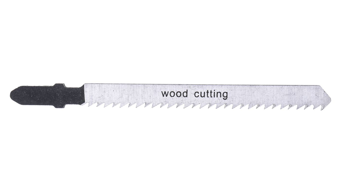 RS PRO, 10 Teeth Per Inch 75mm Cutting Length Jigsaw Blade, Pack of 5