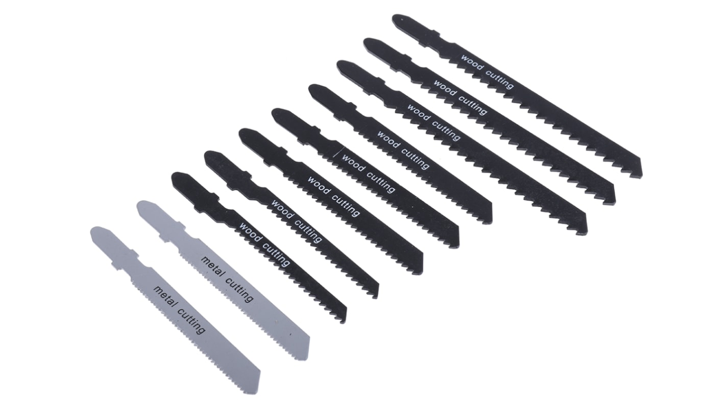 Lame de scie sauteuse RS PRO, Longueur de coupe 75mm, X 10