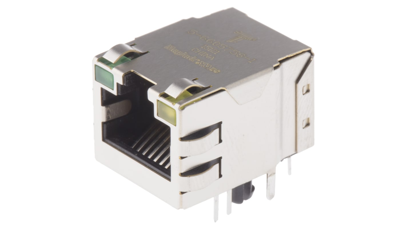 Connettore RJ45 Femmina Bel-Stewart, 1 via, Montaggio con foro passante