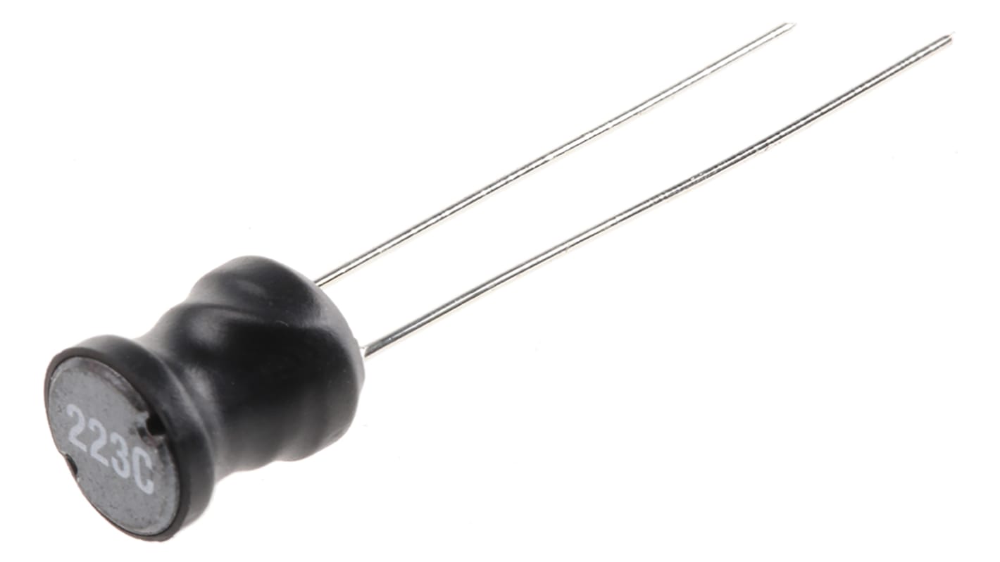 Murata 22 μH ±10% Radial Inductor, Max SRF:1kHz, 2A Idc, 70mΩ Rdc, 1300R