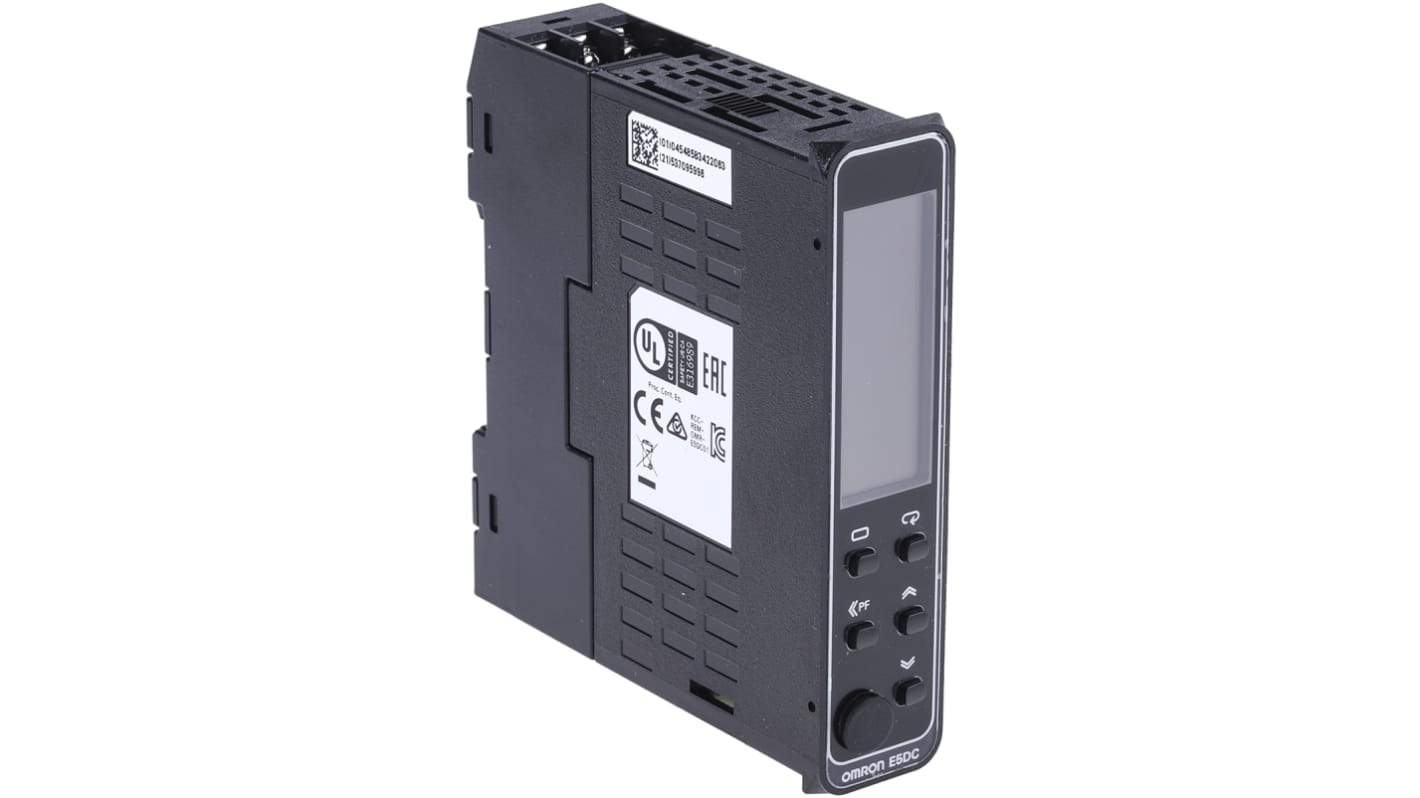Rs-Online Termoregolatori PID Omron E5DC 100 → 240 V c.a. 22.5mm 2 uscite Relè