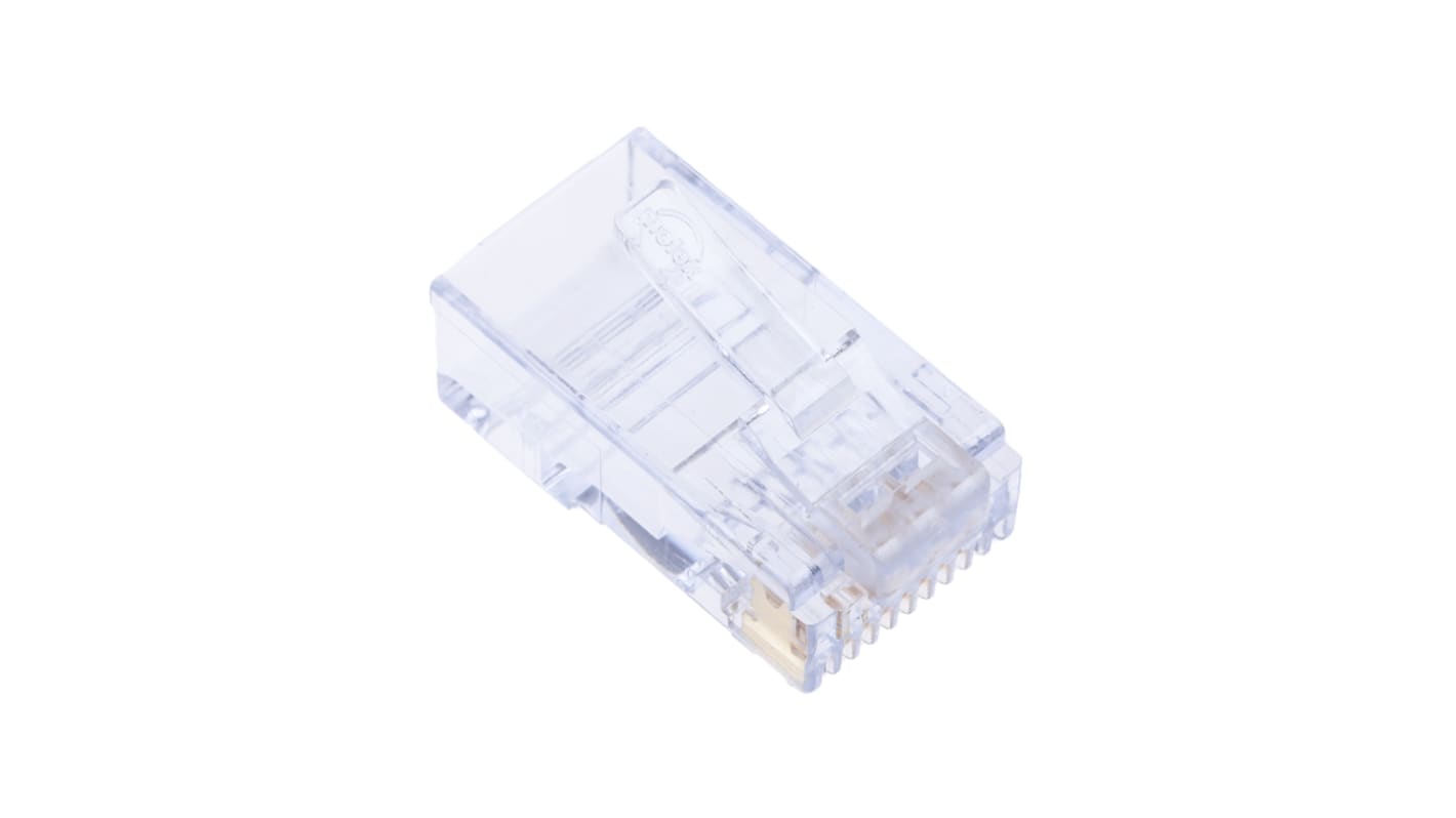 Molex 44915 Series Male RJ45 Connector, Cable Mount, Cat6