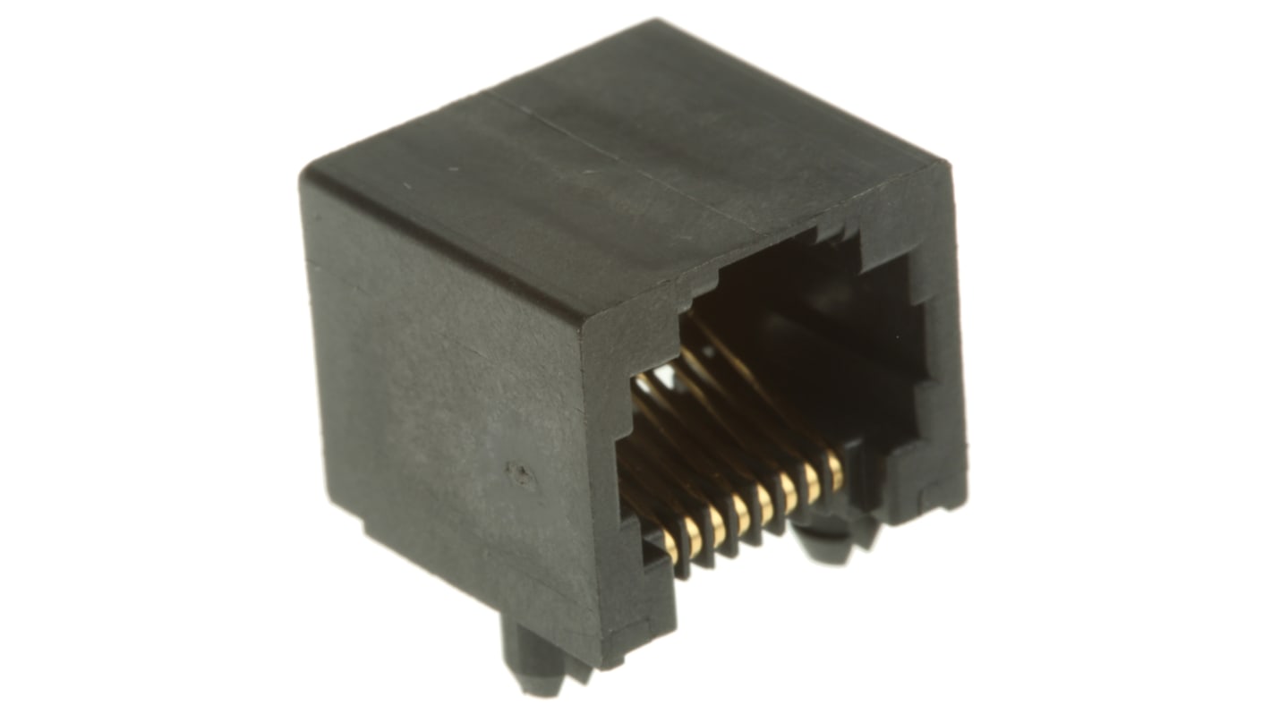 Molex 43860 Series Female RJ45 Connector, Through Hole, Cat3