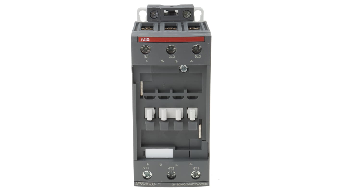 Stycznik 24 V AC/DC ABB styki: 3 30 kW 105 A 3NO Śruba 1SBL387001R1100 AF65-30-00-11