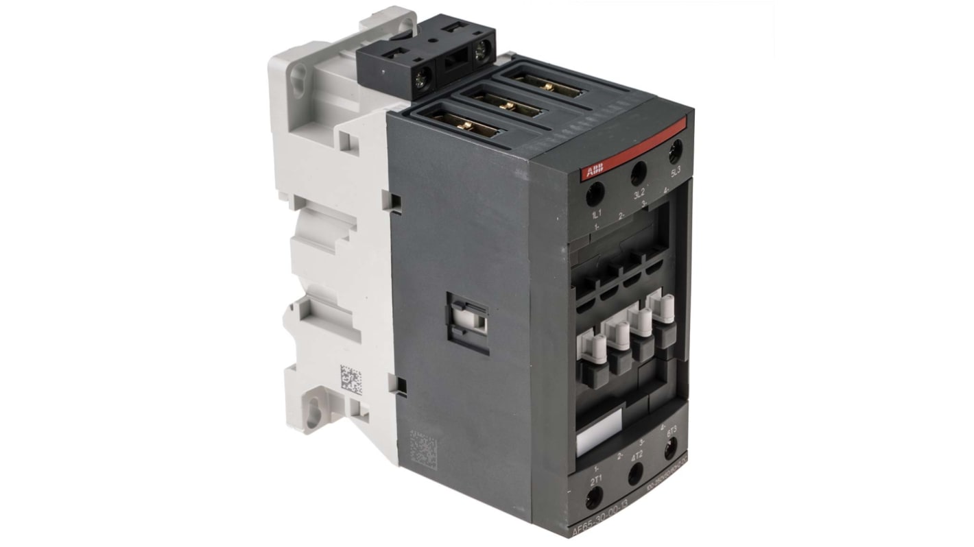 ABB AF65-30-00-13 AF Contactor, 230 V ac Coil, 3-Pole, 105 A, 30 kW, 3NO, 690 V ac