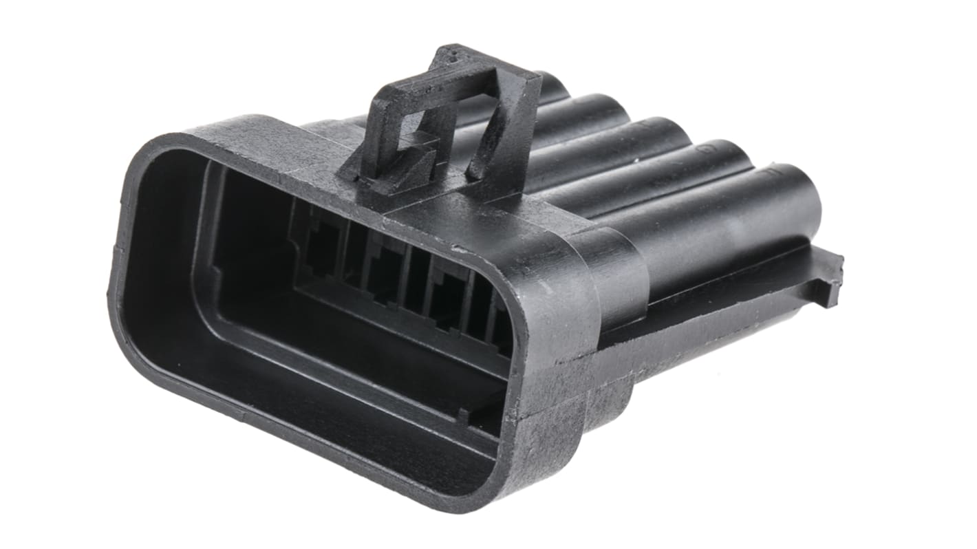 Delphi Metri-Pack 150  Automotive, Kfz-Steckverbinder, , Stecker, 10-polig, Schwarz / 2-reihig, 14A