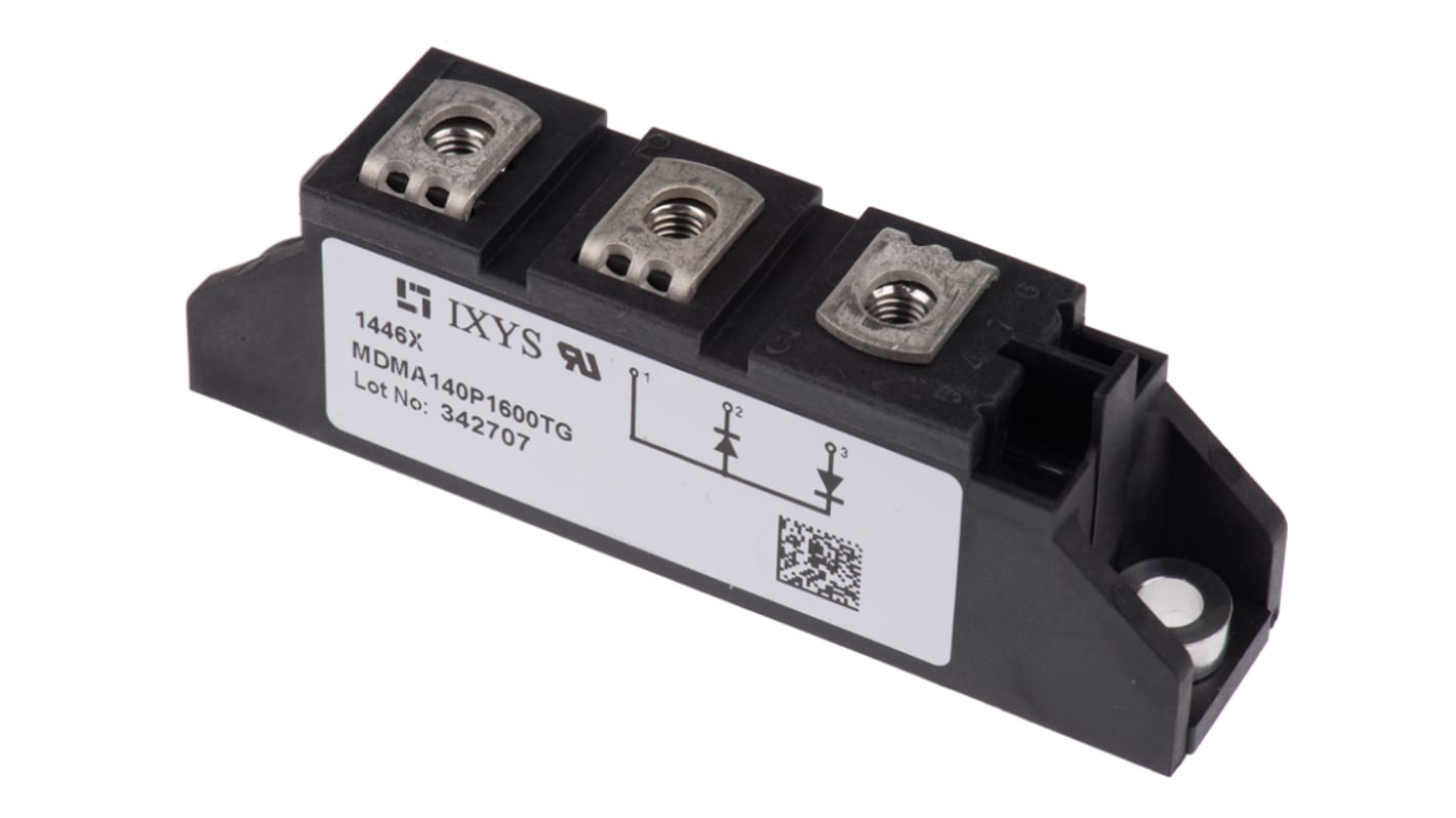 IXYS Tafelmontage Diode, 1600V / 140A, 7-Pin TO-240