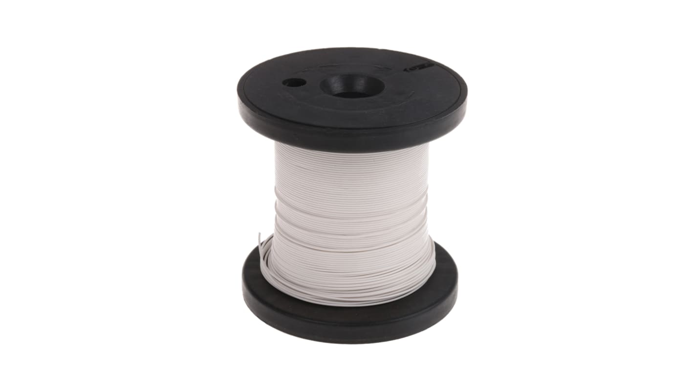 Cavo di collegamento apparecchiature RS PRO, 0,2 mm², 24 AWG, 300 V, 50m, Bianco, MIL-W-81822/13