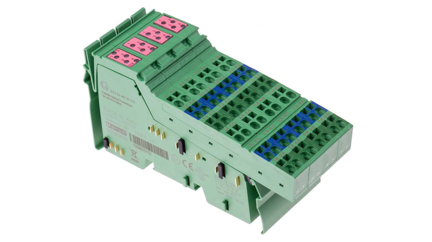 Phoenix Contact IB IL 24 DO 16-PAC Anschlussklemmenblock  Digital Ausgang 24 V DC 8 A