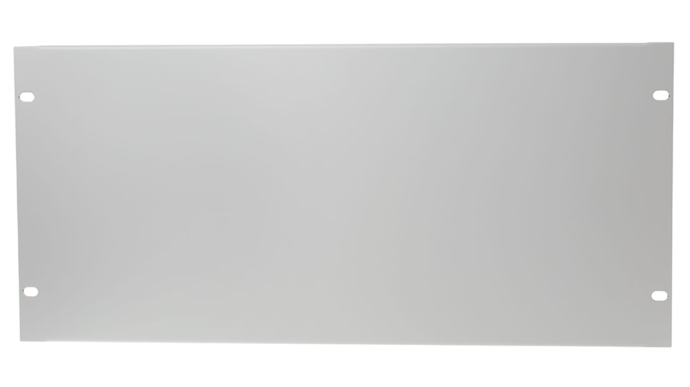 Placa de Cierre 5U RS PRO de Acero Gris, 483 x 9mm