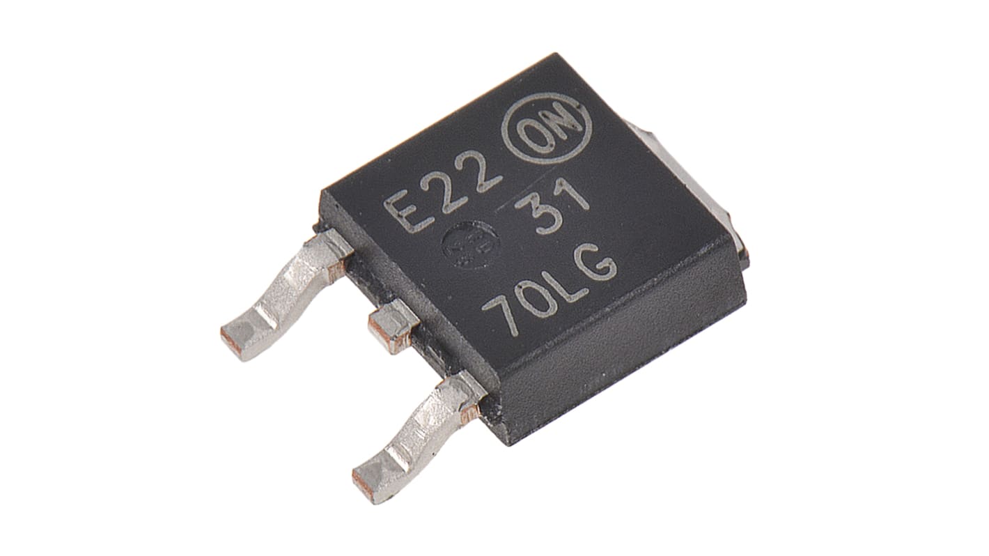 onsemi N-Channel MOSFET, 9 A, 60 V, 3-Pin DPAK NTD3055L170T4G
