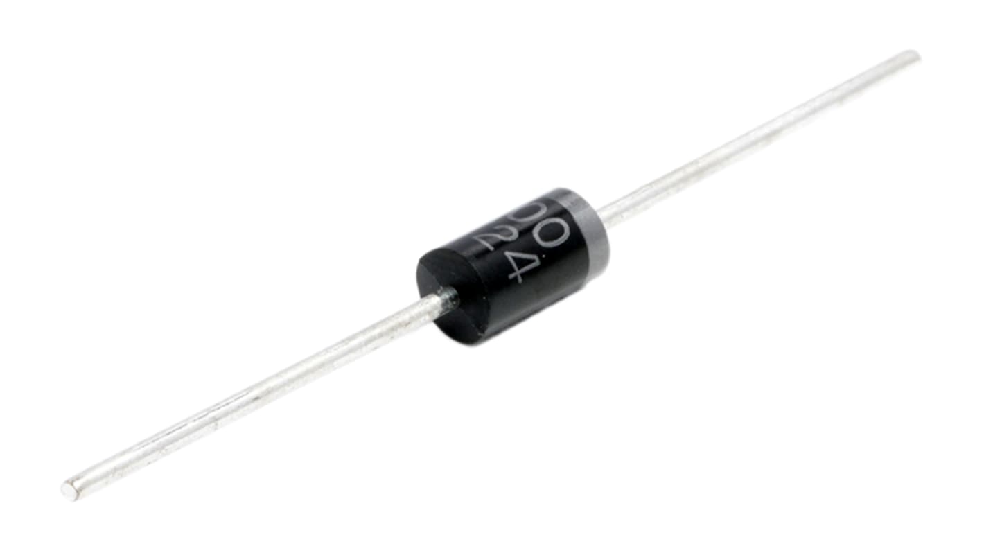 onsemi THT Schottky Diode, 100V / 5A, 2-Pin DO-201AD