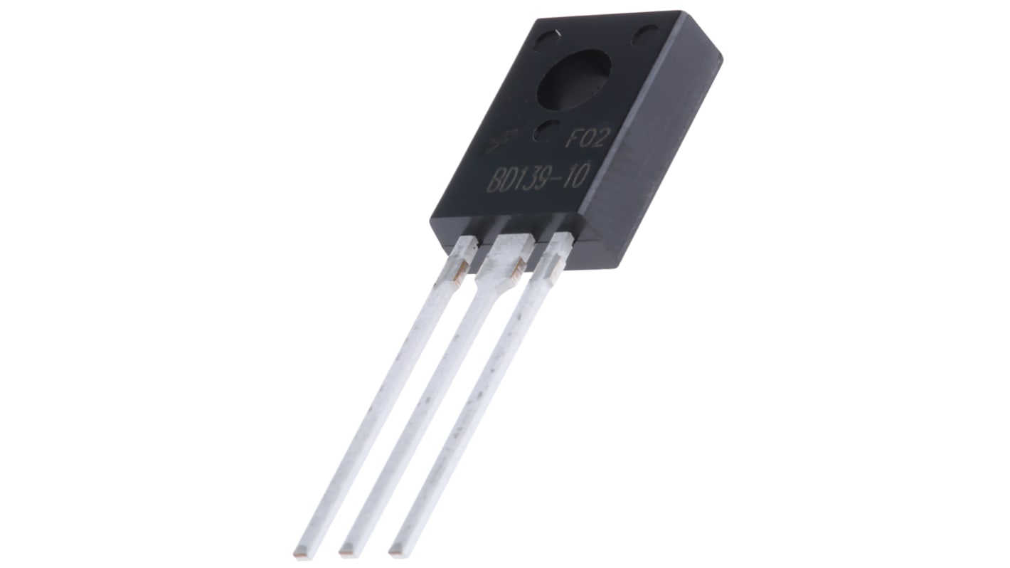 onsemi BD13910STU NPN Transistor, 1.5 A, 80 V, 3-Pin TO-126