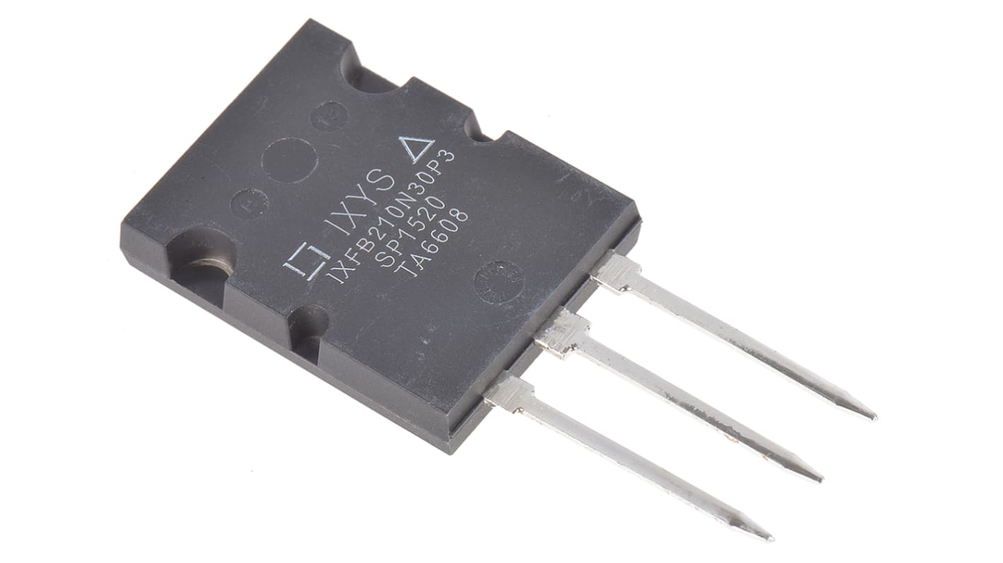 N-Channel MOSFET, 210 A, 300 V, 3-Pin PLUS264 IXYS IXFB210N30P3