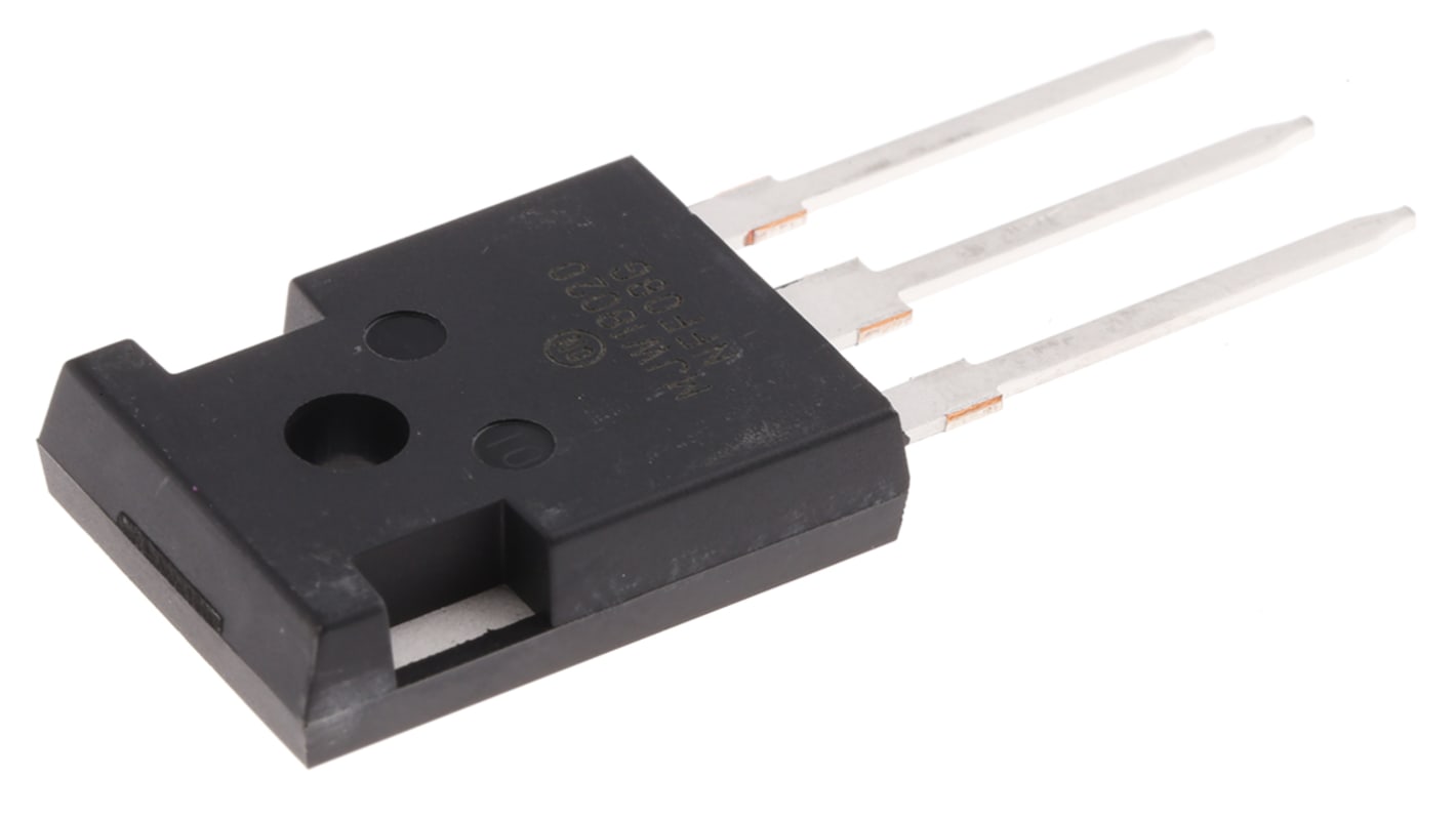 MJW18020G | onsemi NPN トランジスタ, 30 A, TO-247, スルー MJW18020G | onsemi NPN トランジスタ, 30 A, TO-247, スルー