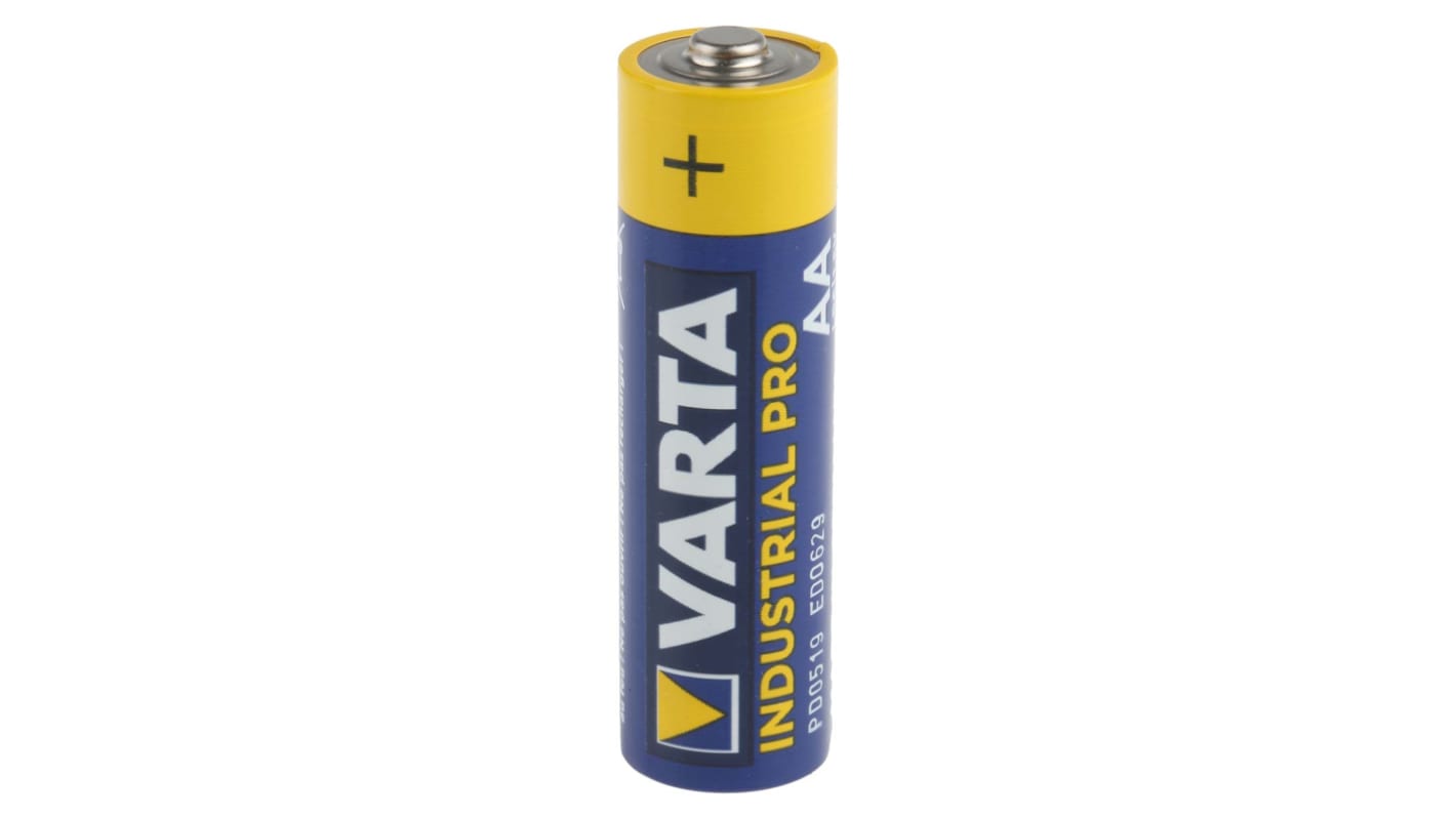 Varta Industrial Alkaline AA Batteries 1.5V