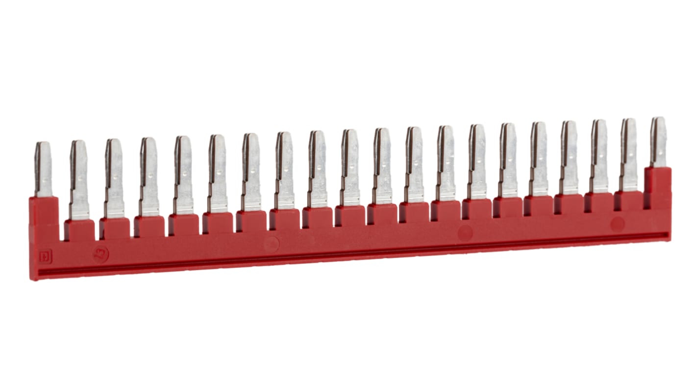 Phoenix Contact FBS 20-6 Series Jumper Bar for Use with Modular Terminal Block