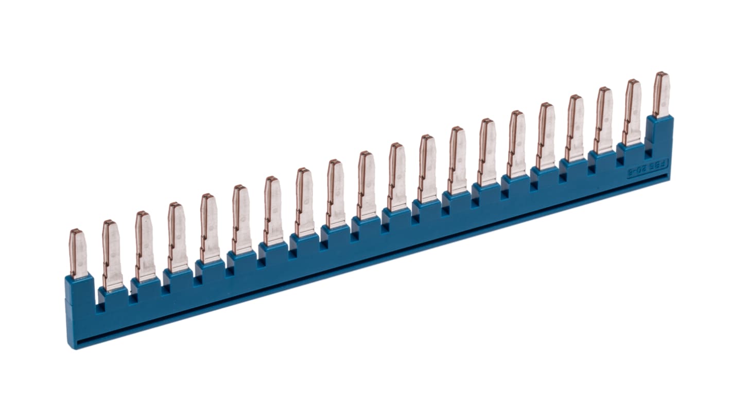 Pont enfichable Phoenix Contact FBS 20-6 BU pour Bloc de jonction modulaire