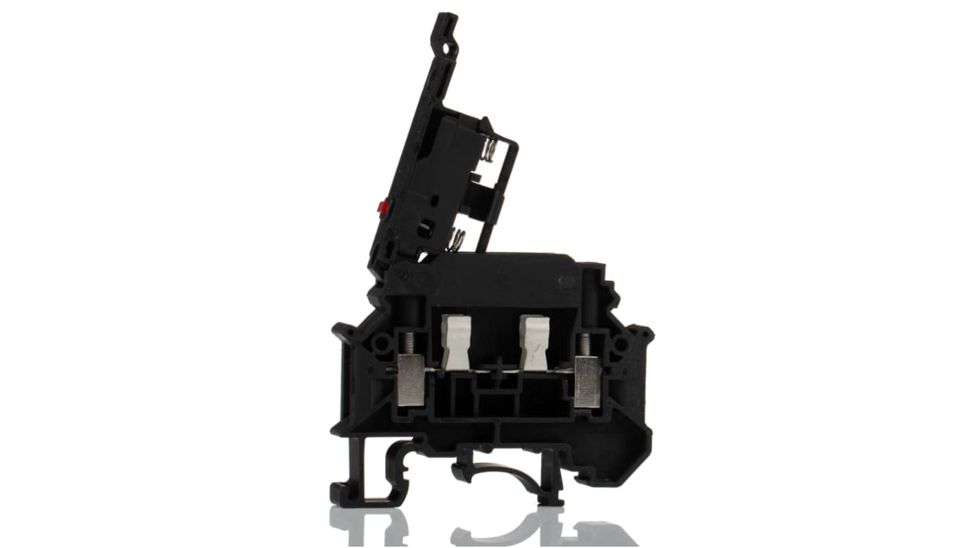 Phoenix Contact 3000540 UK 5-HESILED 24 N Series Black, 0.2 → 6mm², Single-Level, Screw Termination, Fused