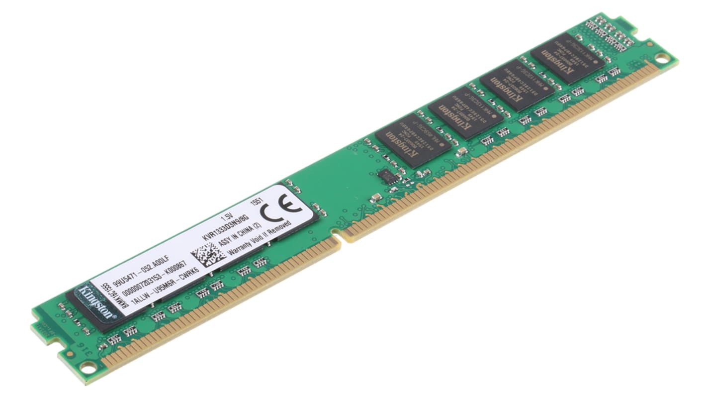 Kingston 8 GB DDR3 Desktop RAM, 1333MHz, DIMM, 1.5V