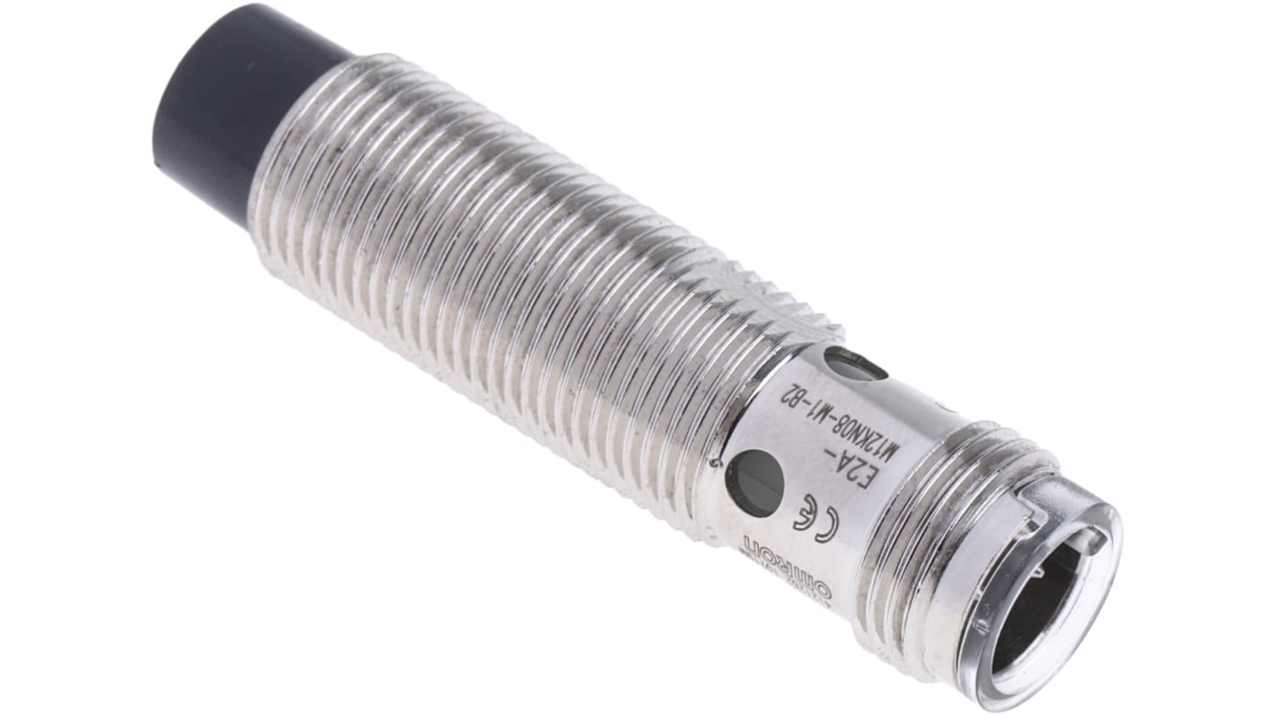 Rs-Online Sensore di prossimità Cilindro filettato Omron M12 rilevamento 8 mm 12 → 24 V c.c
