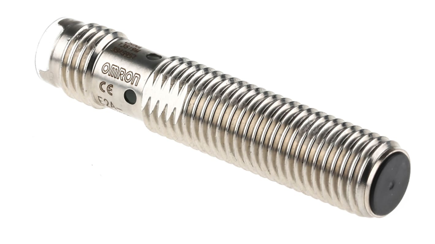 Rs-Online Sensore di prossimità Cilindro filettato Omron M8 rilevamento 2 mm 12 → 24 V c.c