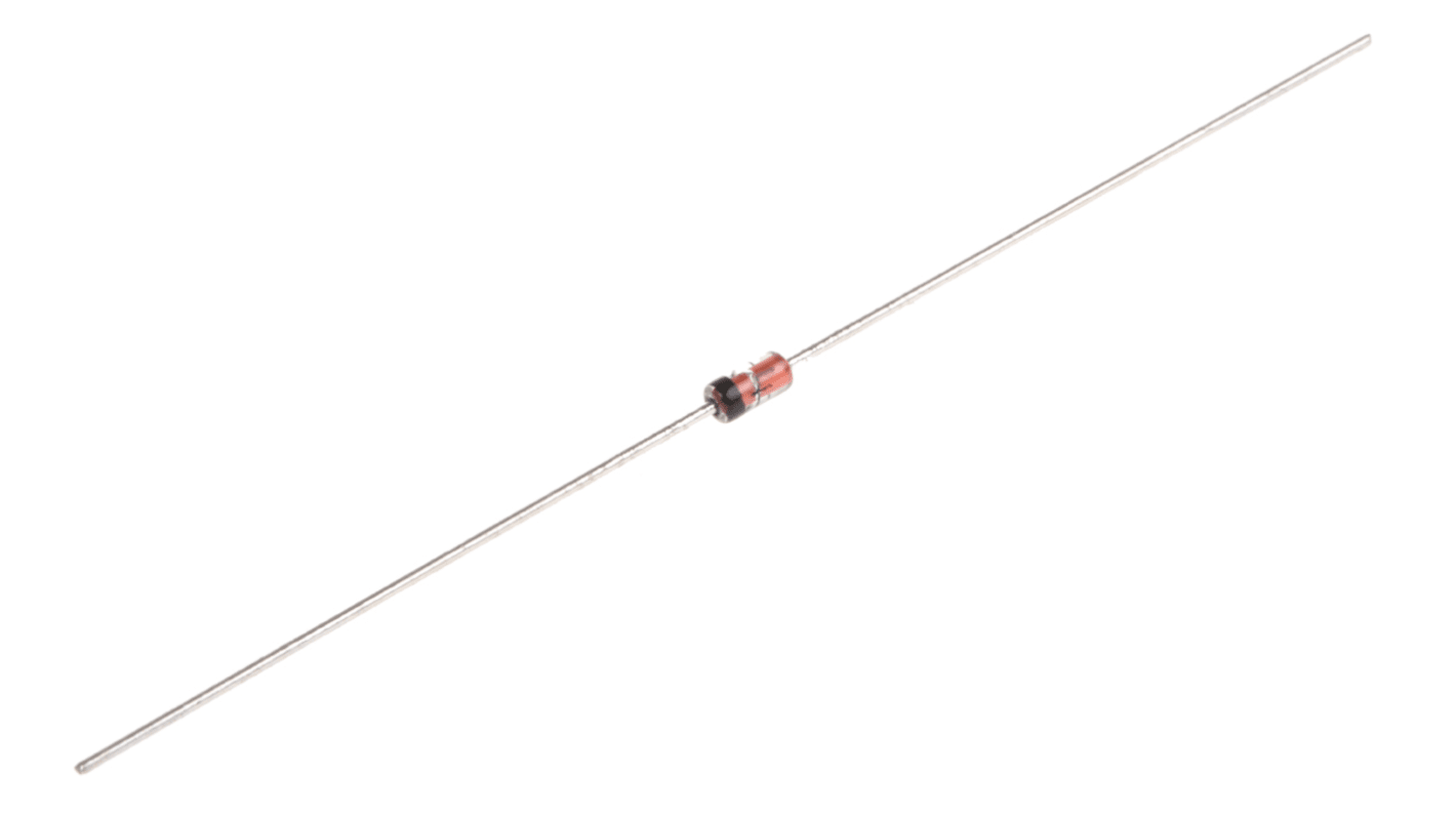 onsemi 100V 200mA, Silicon Junction Diode, 2-Pin DO-35 1N914_T50A