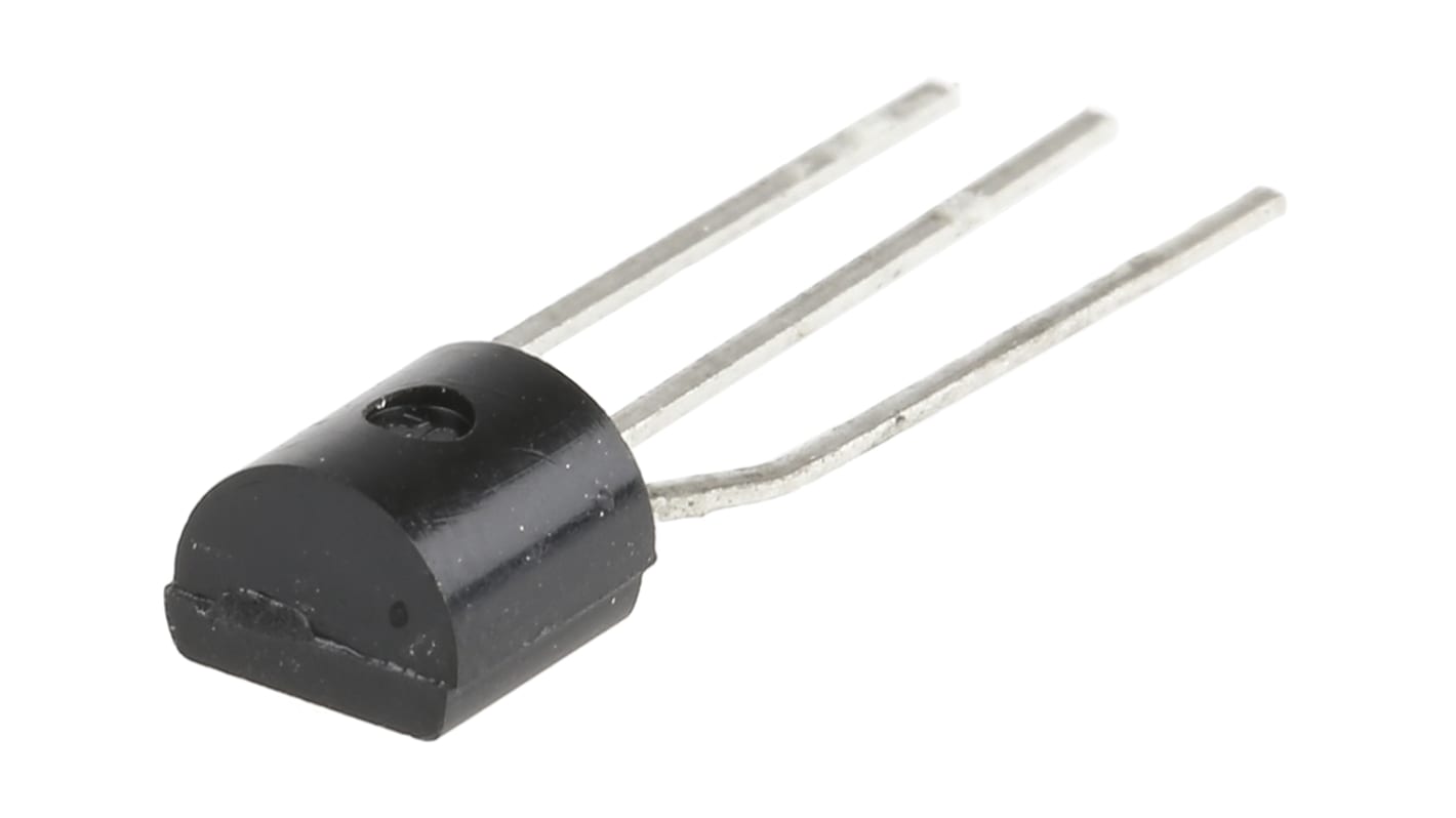 onsemi 2N3904TAR NPN Transistor, 200 mA, 40 V, 3-Pin TO-92