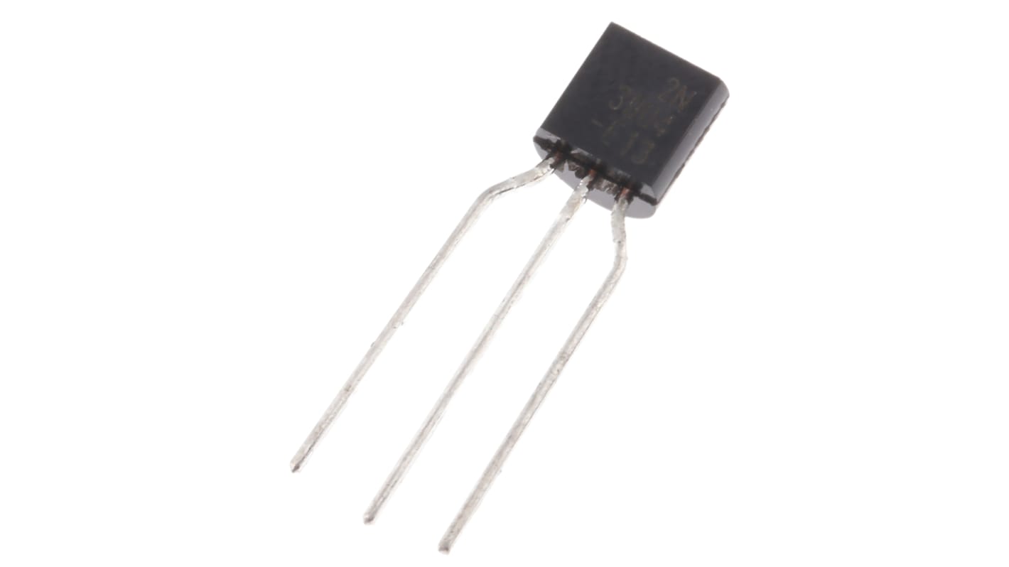 2N3904TFR | onsemi NPN トランジスタ, 200 mA, TO-92, スルー