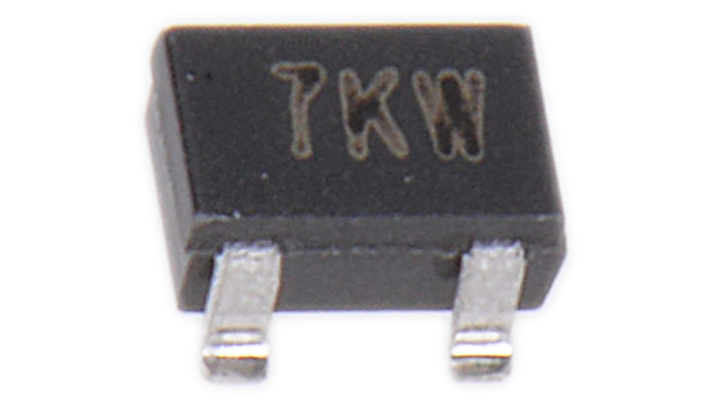 MOSFET onsemi, canale N, 4,8 Ω, 300 mA, SOT-23, Montaggio superficiale