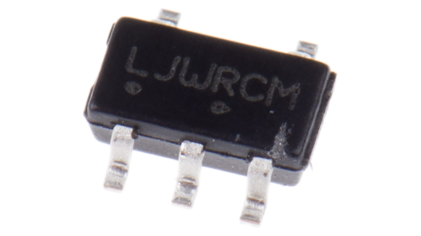 onsemi LDO稳压芯片, 3.3 V输出, 600mA最大输出, 单路输出, TSOP, 5针, 贴片安装, -40 °C→+85 °C, 2%精度