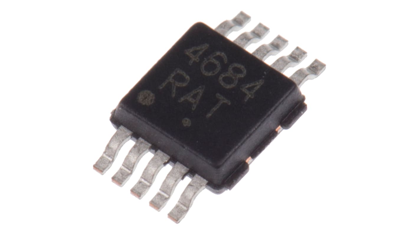 onsemi NLAS4684MR2G Analogue Switch Dual SPDT 1.8 to 5.5 V, 10-Pin MSOP