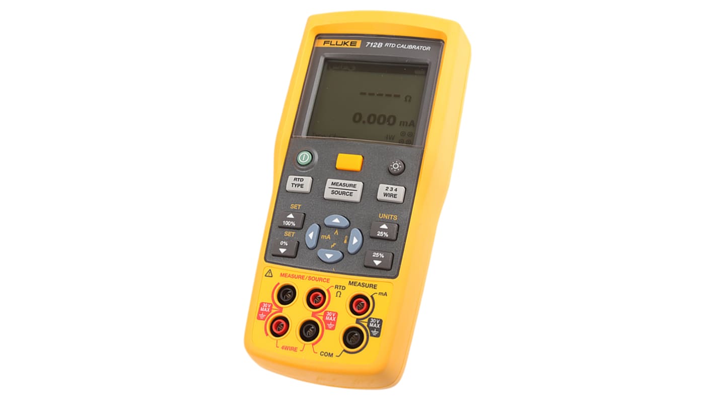 Calibratore multifunzione Fluke 712B Certificazione LAT, dimensioni 188.5 x 84 x 52.5mm