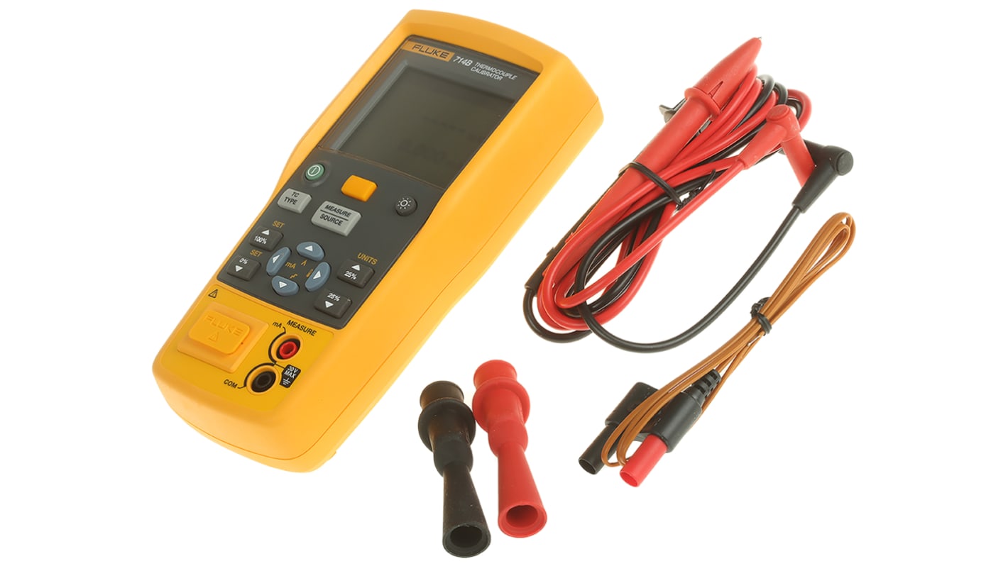 Calibratore multifunzione Fluke 714B Certificazione LAT, dimensioni 188.5 x 84 x 52.5mm