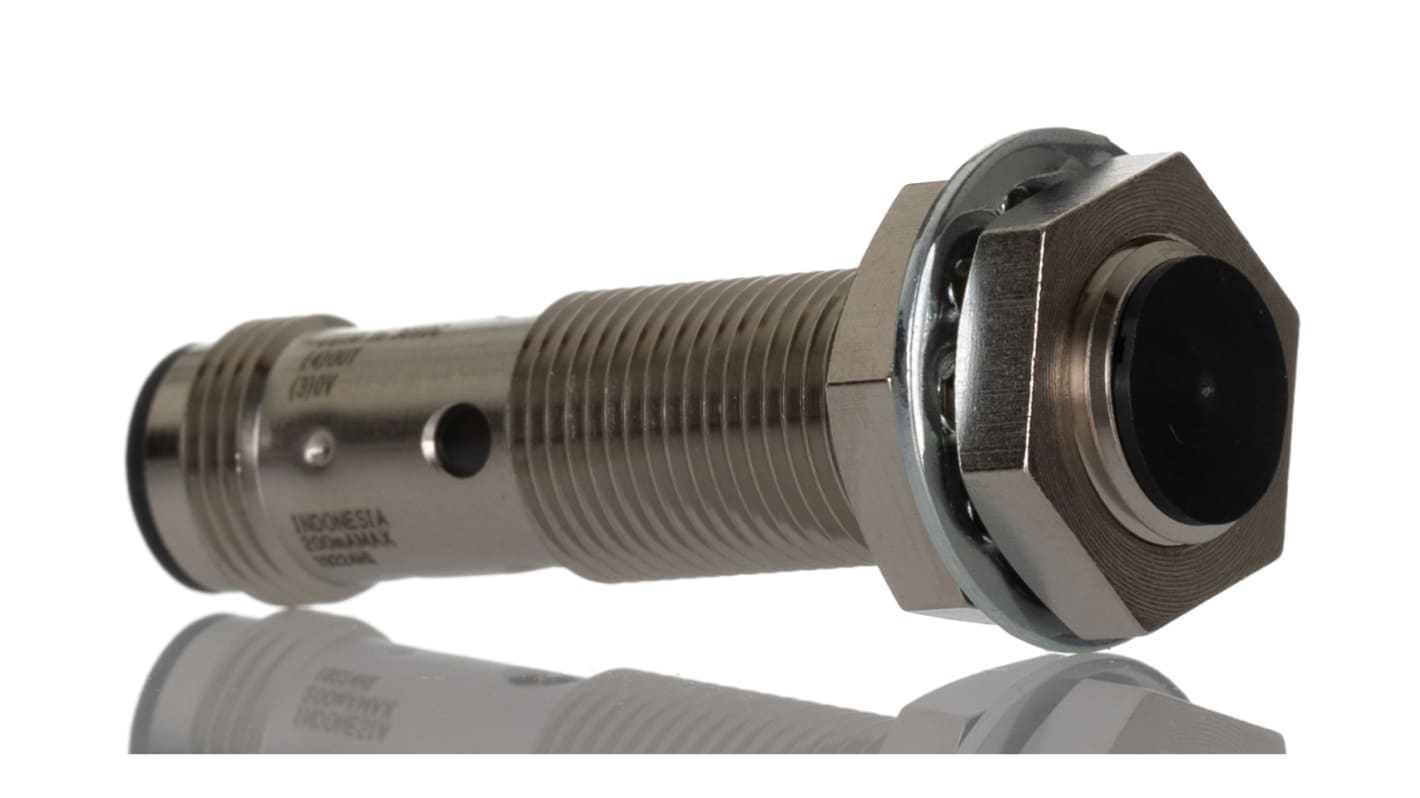 Rs-Online Sensore di prossimità Cilindro filettato Omron M12 rilevamento 4 mm 12 → 24 V c.c
