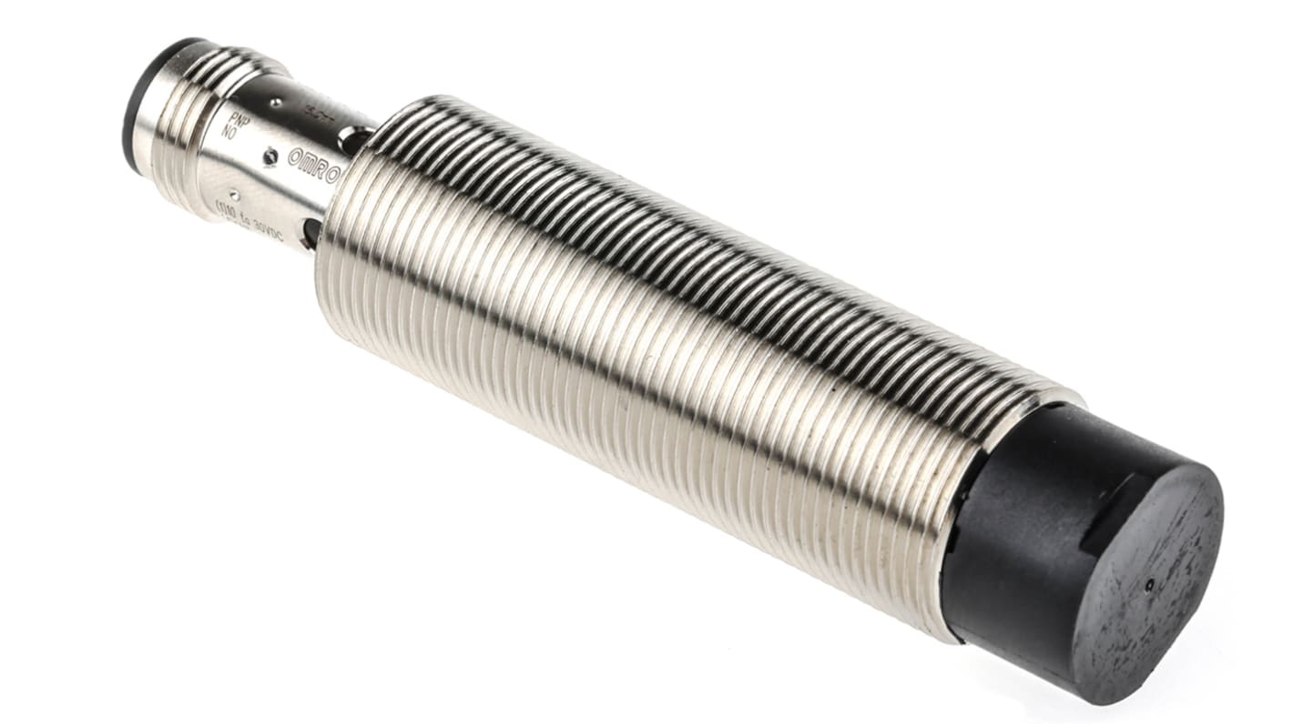 Rs-Online Sensore di prossimità Cilindro filettato Omron M18 rilevamento 16 mm 12 → 24 V c.c