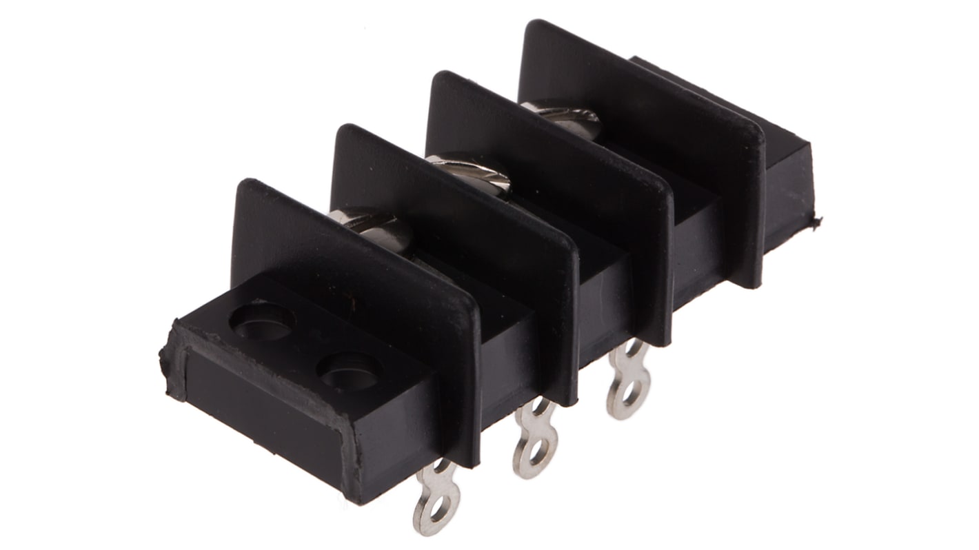 RS PRO Barrier Strip, 3 Contact, 9.52mm Pitch, 15A, 750 V