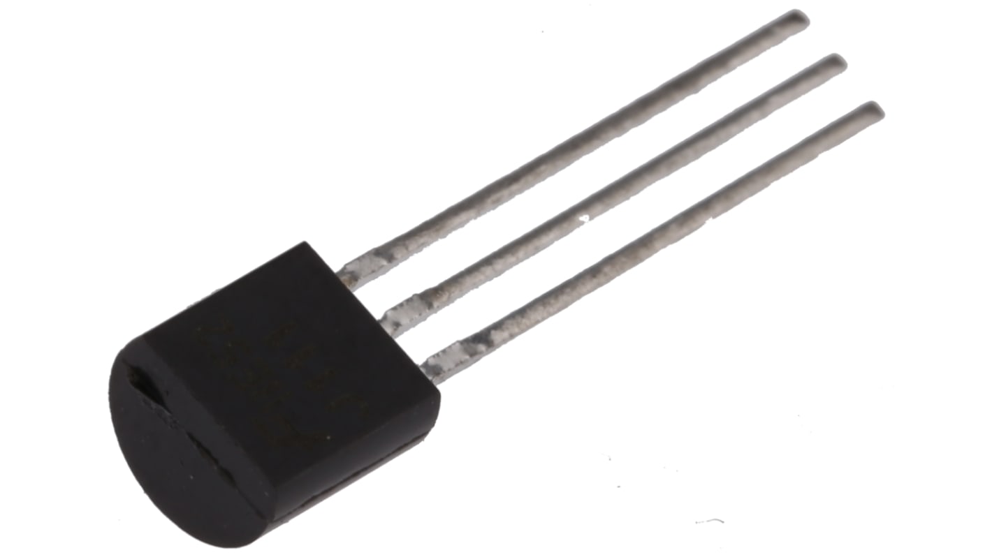 onsemi Nチャンネル JFET, 3-Pin TO-92