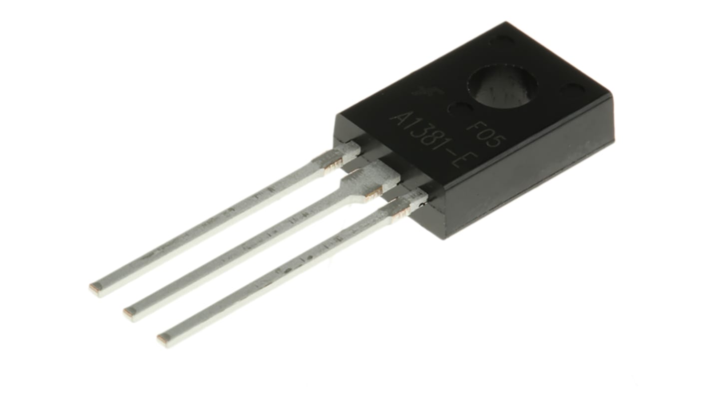 onsemi トランジスタ, PNP, スルーホール, -100 mA, KSA1381ESTU | RS onsemi トランジスタ, PNP, スルーホール, -100 mA, KSA1381ESTU | RS
