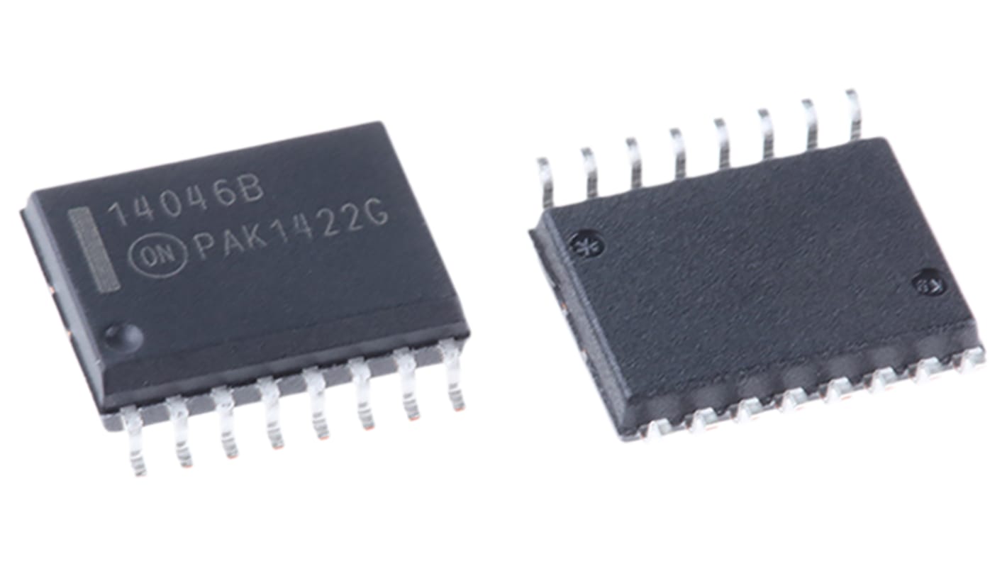 onsemi MC14046BDWG, PLL Circuit 18 V 16-Pin SOIC