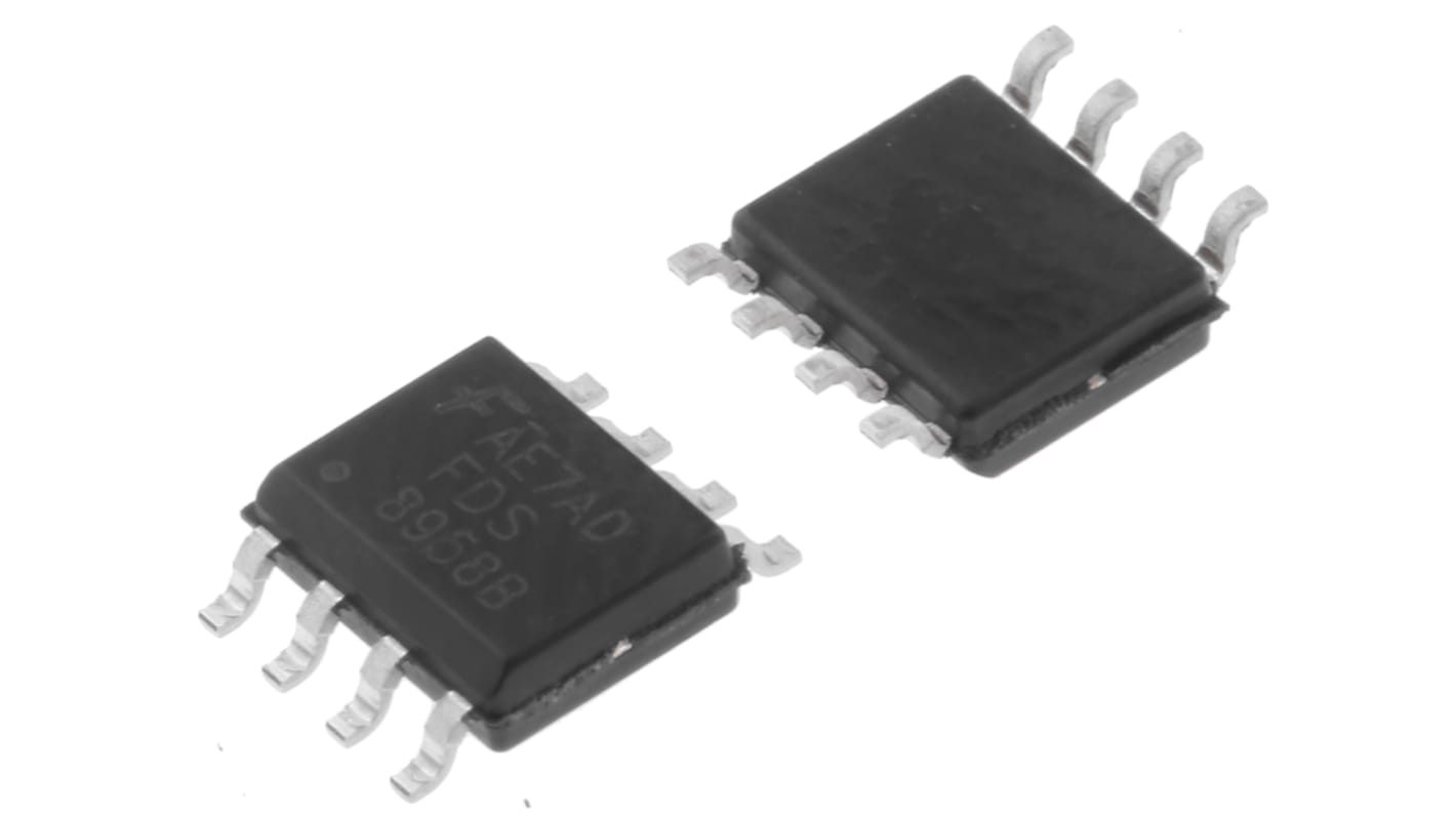 onsemi PowerTrench Dual N/P-Channel MOSFET, 4.5 A, 6.4 A, 30 V, 8-Pin SOIC FDS8958B