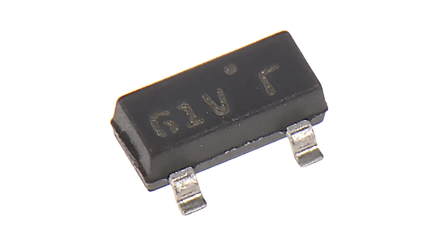 onsemi MMBF5462 P-Channel JFET, 15 V, Idss -4 → -16mA, 3-Pin SOT-23