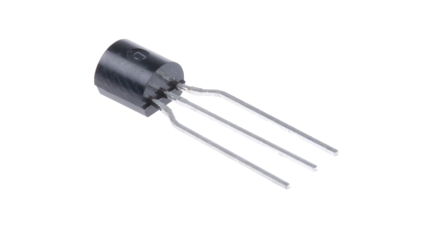 KSA1015YTA | onsemi PNP トランジスタ, -150 mA, TO-92, スルー KSA1015YTA | onsemi PNP トランジスタ, -150 mA, TO-92, スルー
