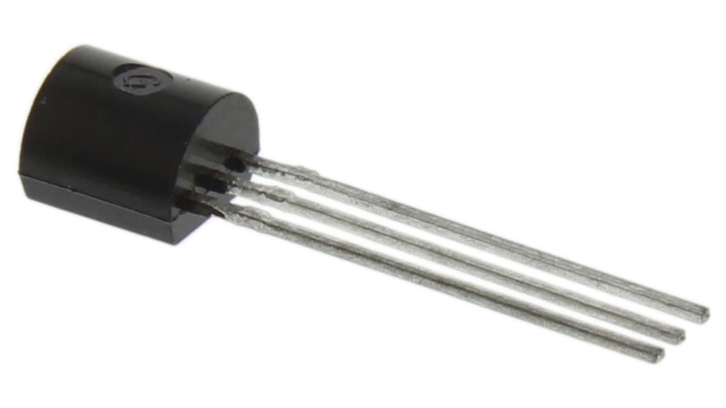 onsemi KSA992FBU PNP Transistor, -50 mA, -120 V, 3-Pin TO-92